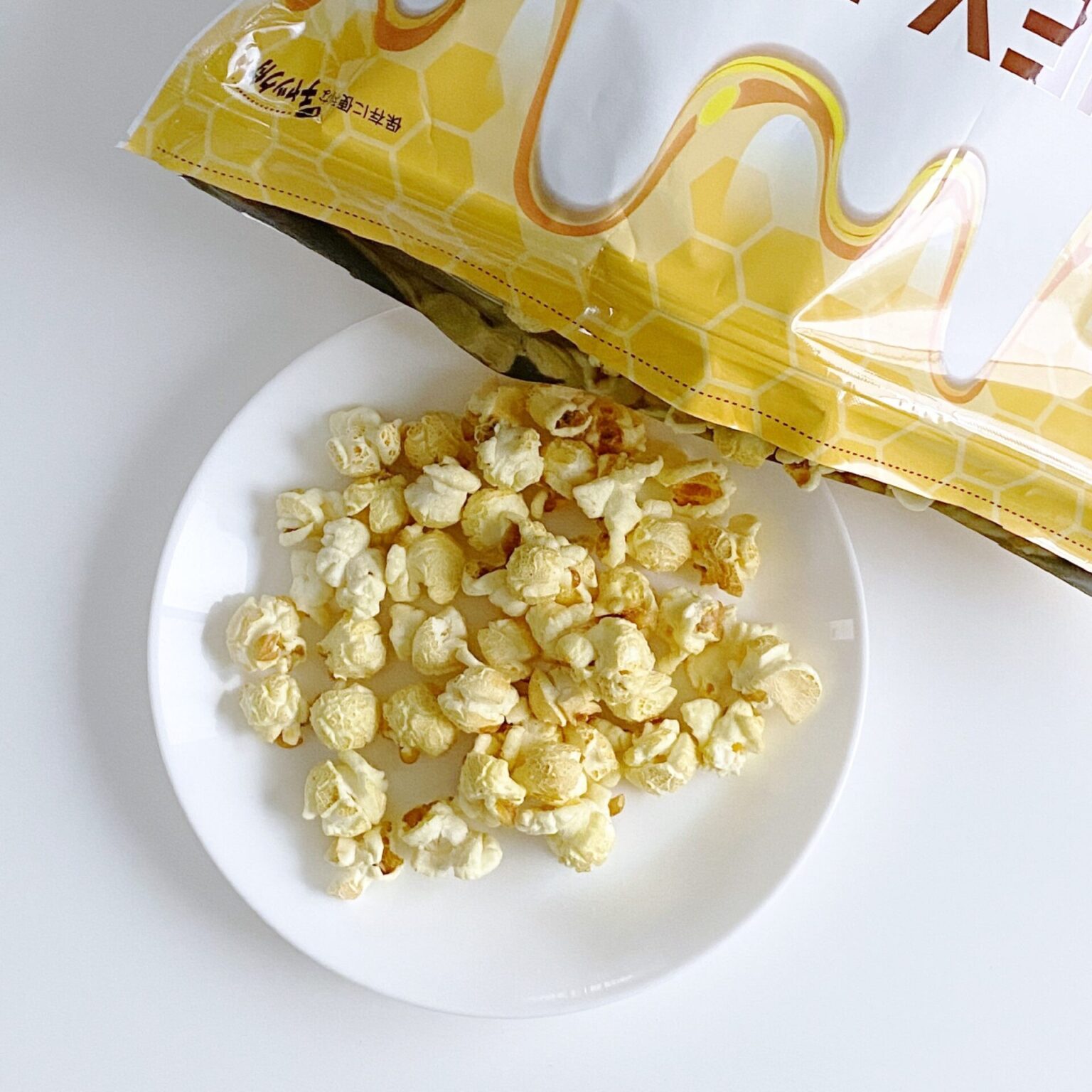 ハニーマスタードポップコーンのレシピ